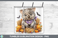 GorgeousSafari Bandana Halloween Tumbler design.