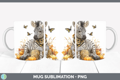 GorgeousSafari Bandana Halloween Mug Wrap design.