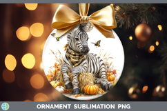 GorgeousSafari Bandana Halloween Ornament design.