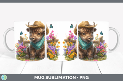 GorgeousSafari Bandana Summer Mug Wrap design.