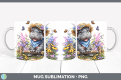 GorgeousSafari Bandana Summer Mug Wrap design.