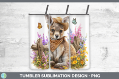 GorgeousSafari Bandana Summer Tumbler design.