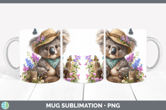 GorgeousSafari Bandana Summer Mug Wrap design.