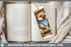 GorgeousSafari Bandana Summer Bookmark design.