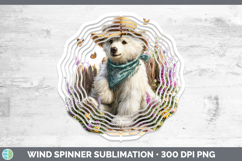 GorgeousSafari Bandana Summer Wind Spinner design.