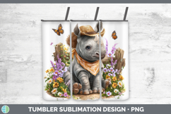 GorgeousSafari Bandana Summer Tumbler design.