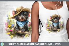 GorgeousSafari Bandana Summer Shirt design.