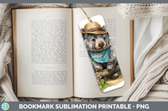 GorgeousSafari Bandana Summer Bookmark design.