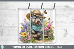 GorgeousSafari Bandana Summer Tumbler design.
