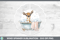 GorgeousSafari Bathtub Wind Spinner design.