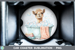 GorgeousSafari Bathtub Car Coaster design.