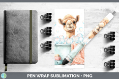 GorgeousSafari Bathtub Pen Wrap design.