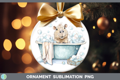 GorgeousSafari Bathtub Ornament design.