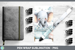 GorgeousSafari Bathtub Pen Wrap design.