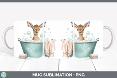GorgeousSafari Bathtub Mug Wrap design.