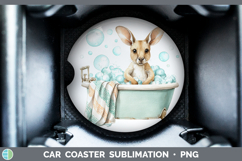 GorgeousSafari Bathtub Car Coaster design.