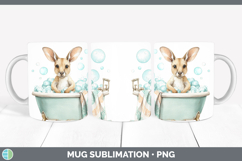 GorgeousSafari Bathtub Mug Wrap design.