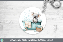 GorgeousSafari Bathtub Keychain design.