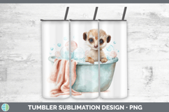 GorgeousSafari Bathtub Tumbler design.