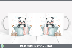 GorgeousSafari Bathtub Mug Wrap design.