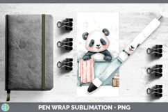 GorgeousSafari Bathtub Pen Wrap design.