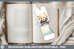 GorgeousSafari Bathtub Bookmark design.