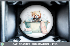 GorgeousSafari Bathtub Car Coaster design.