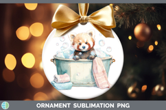 GorgeousSafari Bathtub Ornament design.