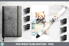 GorgeousSafari Bathtub Pen Wrap design.