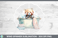 GorgeousSafari Bathtub Wind Spinner design.