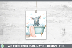 GorgeousSafari Bathtub Air Freshener design.