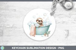 GorgeousSafari Bathtub Keychain design.