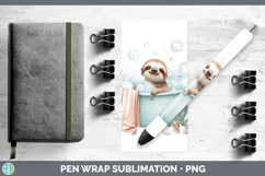 GorgeousSafari Bathtub Pen Wrap design.