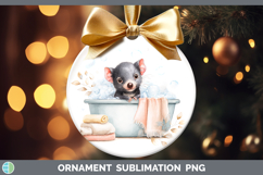 GorgeousSafari Bathtub Ornament design.