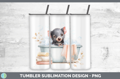 GorgeousSafari Bathtub Tumbler design.
