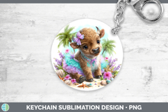 GorgeousSafari Beach Keychain design.