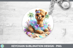 GorgeousSafari Beach Keychain design.