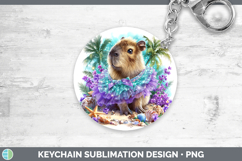 GorgeousSafari Beach Keychain design.