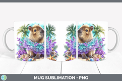 GorgeousSafari Beach Mug Wrap design.