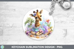 GorgeousSafari Beach Keychain design.