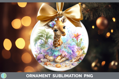 GorgeousSafari Beach Ornament design.