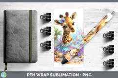 GorgeousSafari Beach Pen Wrap design.