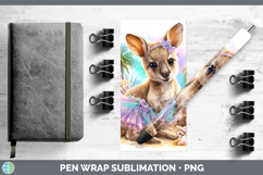 GorgeousSafari Beach Pen Wrap design.