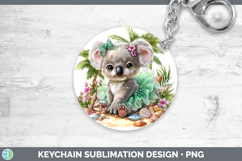 GorgeousSafari Beach Keychain design.