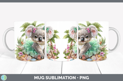 GorgeousSafari Beach Mug Wrap design.