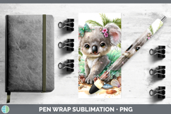 GorgeousSafari Beach Pen Wrap design.