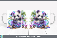 GorgeousSafari Beach Mug Wrap design.