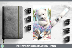 GorgeousSafari Beach Pen Wrap design.