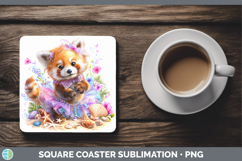GorgeousSafari Beach Square Coaster design.