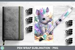 GorgeousSafari Beach Pen Wrap design.